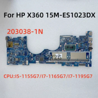 203038-1N For HP Envy X360 15-ES1023DX Laptop Motherboard CPU:I5-1155G7/I7-1165G7/I7-1195G7 M81421-601 UMA 100% Test OK