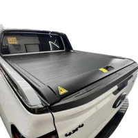 Aluminum Manual Truck Tonneau Cover Electric Auto Pickup Bed Roller shutter Cover Ford Ranger Waterproof anti theft lock