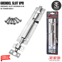 Grendel VPR 6\ / Grendel Slot Pintu dan Jendela / VPR 6 inch Grendel Slot Stainless Steel Kokoh Anti