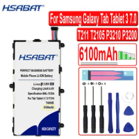 HSABAT 6100mAh T4000E Battery for Samsung Galaxy Tab 3 7.0'' SM-T210 T211 T215 T217 T2105 P3210 P3200 T210R T217A SM-T210R