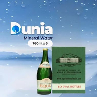 Equil Sparkling Mineral Water 760ml Air Mineral Box Equil 6 botol