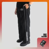 Prodigo - Celana Track Pants Pria Lombok Motif 2 I  Long Pants Celana Cringkle I Celana Panjang Pria