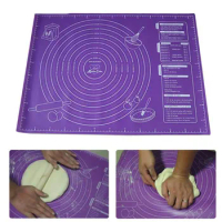 30x40cm Silicone Baking Mat Kneading Dough Mat Pizza Cake Dough Maker Pastry Kitchen Cooking Grill Gadgets Bakeware Table Mats