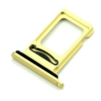 Silver/Black/Blue/Gold/Red/Coral Color Dual SIM Card Tray Holder for Apple iPhone XR
