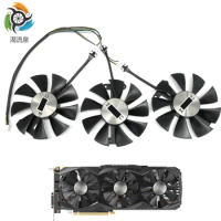 NEW 87MM 4PIN GA91S2H GTX 970 AMP GPU Cooling Fan For ZOTAC GeForce GTX 970 980 980Ti AMP Graphics Card Cooler Fan