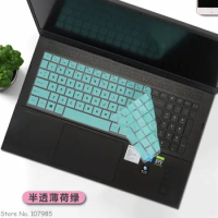 Silicone Clear TPU Laptop keyboard Cover Protector Skin For HP Victus 16.1" Gaming Laptop / HP Victu