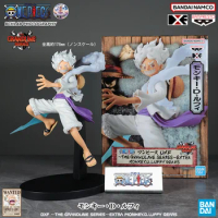 New In Stock Bandai One Piece Dxf Nica Fifth Grade Luffy Handmade Model Decoration Gift