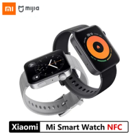 Original Xiaomi Mi Smart Watch XMWT01 GPS NFC WIFI ESIM Phone Call Bracelet Wristwatch Sport Bluetooth Fitness HeartRate Tracker