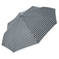 RAINSTORY黑白格紋抗UV雙人自動傘