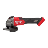 【Milwaukee 美沃奇】18V鋰電無碳刷4吋調速速停砂輪機 雙5.0Ah套裝(M18FSAGV100XB-502X)