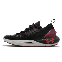Under Armour UA 慢跑鞋 HOVR Phantom 2 Inknt 女鞋 透氣 支撐 包覆 黑 紅 運動鞋 UA 3024155006