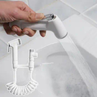 Adjustable Toilet Sprinkler Set Tap Shower Sprayer Bathroom Shower Hose Toilet Seat Bidet Spray Bidet Nozzle Accessories