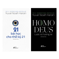 Sách Combo 2 Cuốn: 21 Bài Học Cho Thế Kỷ 21 + Homo Deus: Lược Sử Tương Lai