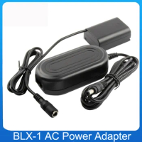 New AC Power Adapter Kits AC-E6 BLX-1 Dummy Battery BLX1 DC Coupler for Olympus OM-1 OM1 Mirrorless Camera