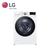 【LG樂金】18KG WiFi滾筒洗衣機 (蒸洗脫) 冰瓷白 /  WD-S18VW  含基本安裝