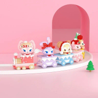 [ส่งฟรี] ตัวต่อนาโน Size XL - HC Magic 3027 - 3032 -  Disney - Duffy and Friends Train Set