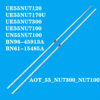 40pcs/lot LED Backlight strip for 55NU7100 UE55NU7300 UE55NU7100 UN55NU7100 AOT_55_NU7300_NU7100 BN96-45913A BN61-15485A