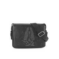 Hush Puppies Tas Pria Sparkle Messenger Bag Black