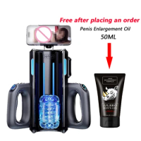 Leten Automatic Hands Free Male Masterburtors Thrusting PRO Cup Auto Sucker Stroking Machine for Men Pocket Tight Pussy Sleeves