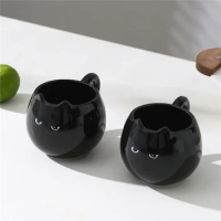 1PC cat shaped ceramic cup, creative mug, 380ml/13oz coffee and drinking cup
