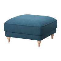ESSEBODA 椅凳, tallmyra/藍色 樺木, 77x77x44 公分