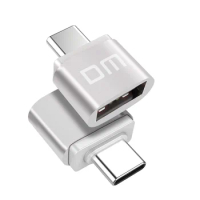 Ginsley USB C Adapter Type C to USB 2.0 Adapter Thunderbolt 3 Type-C Adapter OTG Cable For Macbook pro Air Samsung S9 10 USB OTG