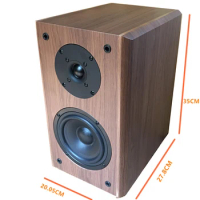 200W Amplifier Speakers Home Audio 8 Ohm 205 5 Inch Hifi Passive Wooden Speakers Home Bookshelf Surround Speakers High Fidelity