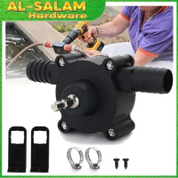 Portable Home Garden Outdoor Tool Electric Drill Pump Diesel Oil Fluid Water Pump Mini Hand Self-pri