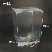 10 inch Transparent Display PET plastic cover For Funko pop Limited Edition storage box
