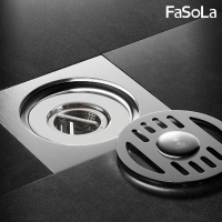 【FaSoLa】帶閥門多層矽膠密封防蟲 防臭地漏蓋 32-52mm 共用款