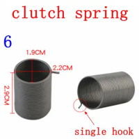 6 for Fully automatic washing machine clutch spring Clutch assembly accessories repair parts
