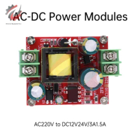 AC-DC Power Supply Module Buck Converter Step Down Module AC100-240V to DC 24V 12V Voltage Regulator Transformer Inverter