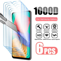 6PCS Screen Protector For Samsung Galaxy S22 S23 S21 S20 FE Plus 5G Tempered Glass For Samsung A73 A53 A13 A32 A51 A22 A72 A52S