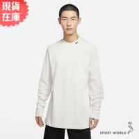 【下殺】Nike 男裝 長袖上衣 高領 純棉 白【運動世界】DX5869-030
