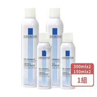 【理膚寶水LA ROCHE-POSAY】溫泉舒緩噴液雙入組 150mlx2+300mlx2【庫瑪生活藥妝】