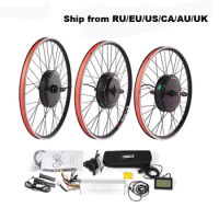 20-29'' 700C Rear Wheel Hub Motor Wheel Engine 250-1500W Electric Bicycle Conversion Kit KT LCD3 and SW900 LCD Display Ebike Kit
