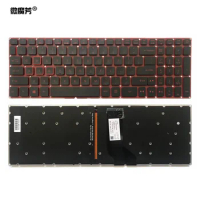 US laptop keyboard AN515-51 for Acer Nitro 5 AN515 AN515-52 AN515-53 notebook Keyboard black with Backlit
