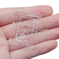 1 PCS #750036001 Clear Plastic Bobbin Hook Cover Plate Slide Cover Plate For Janome Viking Husqvarna Sewing Machines Accessories