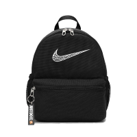 Nike 後背包 Brasilia Mini Backpack 女款 迷你 小包 外出 JDI 輕便 黑 藍綠 DQ3411-010
