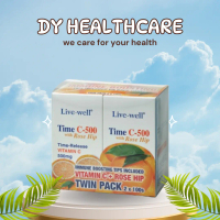 Live-Well Time C-500 with Rose Hip Tablets 100s / 2x100s [EXP : 06/2028]