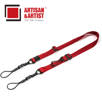 Artisan&Artist* ACAM-25 易拉式相機背帶(可換式) 紅色