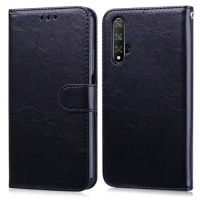 Leather Case For Huawei Nova 5T Case Wallet For Huawei Nova 5t Nova5t YAL-L21 YAL-L61 YAL-L71 Flip Case With Card Holder