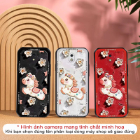 Ốp dẻo in phẳng dành cho Samsung J2 Pro J3 pro J5 Pro j7 Pro J2 Core , J2 Prime chú Ngựa cute may mắ