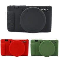 Soft Silicone Armor Skin Rubber Protective Camera Case For Sony ZV-1