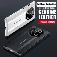 Mate 40PRO Genuine Leather Phone Case for Huawei Mate 30 Pro Luxury 100% Natural leather Protection Cover For Mate40RS Capa