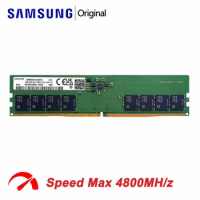 Samsung Desktop Memory Stick DDR5 RAM 16GB 4800MHz Original Memory U DIMM 288pin for Computer Dell Lenovo Asus HP