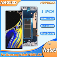 6.4"Super AMOLED Screen For Samsung Note 9 LCD Display Touch Screen Digitizer Assembly For Samsung Note9 N960F N9600 LCD