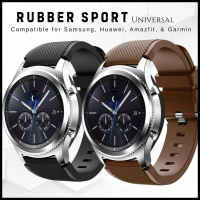 Tali Jam Strap for Samsung Huawei Amazfit Garmin Watch Karet silikon RUBBER Smartwatch ACCESSORIES 2