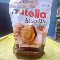 Nutella Biscuit isi 14 pcs (193gr) - Nutella Biskuit Coklat isi 20