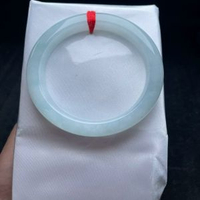 緬甸手鐲冰晴底翡翠手鐲玉質細膩種老水潤色彩均勻東方的溫婉韻味